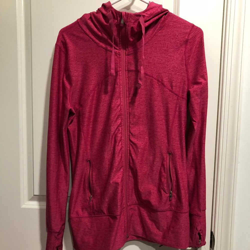 Gap Body pink zip hoodie size medium